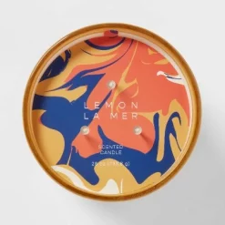 3-Wick 28oz Glass Lemon La Mer Candle Yellow - Opalhouse™ -Heyday Sales Shop GUEST 0bd7703b 7c81 409a a741 4443d8b98554