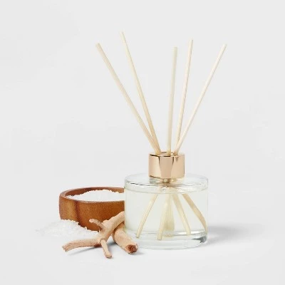 4 fl oz Driftwood & Sea Salt Oil Reed Diffuser - Opalhouse™ 2 4 fl oz Driftwood & Sea Salt Oil Reed Diffuser - Opalhouse™ - Image 2