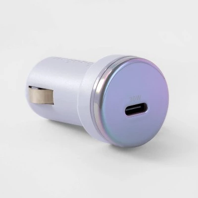 Single Port USB-C 30W Car Charger - heyday™ Light Purple 2 Single Port USB-C 30W Car Charger - heyday™ Light Purple - Image 2
