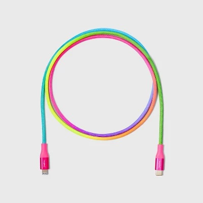 Lightning to USB-C Braided Cable - heyday™ Black 4 Lightning to USB-C Braided Cable - heyday™ Black - Image 4