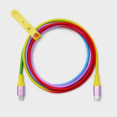6' Lightning to USB-C Braided Cable - heyday™ with Jialei Sun 2 6' Lightning to USB-C Braided Cable - heyday™ with Jialei Sun - Image 2