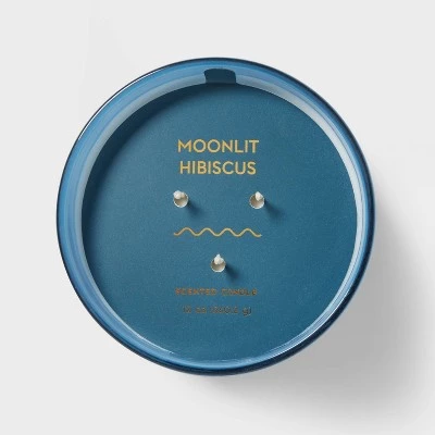 12oz Ombre Glass Jar with Lid Moonlit Hibiscus - Opalhouse™ 3 12oz Ombre Glass Jar with Lid Moonlit Hibiscus - Opalhouse™ - Image 3