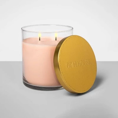 2-Wick Clear Glass Mango Coconut Lidded Jar Candle 15.1oz - Opalhouse™ 1 2-Wick Clear Glass Mango Coconut Lidded Jar Candle 15.1oz - Opalhouse™