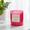 3-Wick 28oz Glass Jar Watermelon Margarita Candle - Opalhouse™