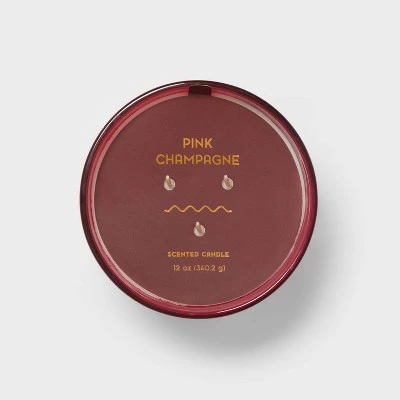 12oz Ombre Glass Jar with Lid Pink Champagne - Opalhouse™ 3 12oz Ombre Glass Jar with Lid Pink Champagne - Opalhouse™ - Image 3