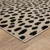 Daffodil Leopard Print Woven Rug - Threshold™ Blue