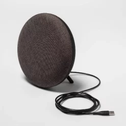 Round Bluetooth Wireless Speaker - heyday™ Black - Target Certified Refurbished