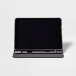 Apple iPad Air 10.9 inch and iPad Pro 11 inch Case - heyday™ Black Saffiano