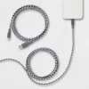 6' Lightning to USB-A 2pk Braided Cable - heyday™ Gunmetal/black/white