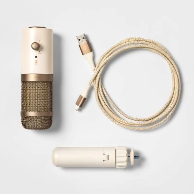 Desktop Microphone - heyday™ Stone White 3 Desktop Microphone - heyday™ Stone White - Image 3