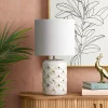 Diamond Cutout Table Lamp with Lit Base - Opalhouse™