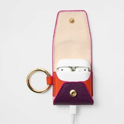 Apple AirPods Gen 1/2 Case with Clip - heyday™ Orchid/Red/Purple 2 Apple AirPods Gen 1/2 Case with Clip - heyday™ Orchid/Red/Purple - Image 2