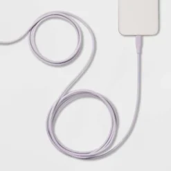 10' Lightning to USB-C Round Cable - heyday™ Soft Purple