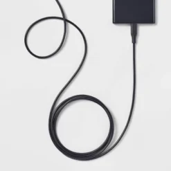 6' USB-C to USB-C Round Cable - heyday™ Black