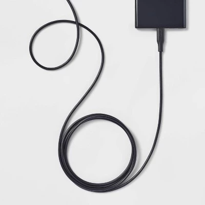 6' USB-C to USB-C Round Cable - heyday™ Black 1 6' USB-C to USB-C Round Cable - heyday™ Black