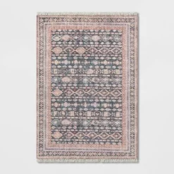 Alexandra Floral Printed Border Persian Rug Blush - Opalhouse™ -Heyday Sales Shop GUEST b64cccec 5c26 44cb bb19 1be2036f9757
