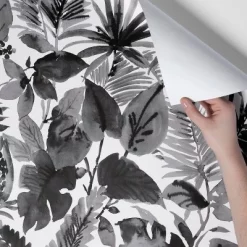 Tropical Leaves Peel & Stick Wallpaper Black/White - Opalhouse™ 5 Tropical Leaves Peel & Stick Wallpaper Black/White - Opalhouse™ -Heyday Sales Shop GUEST d8009e17 1663 4771 b743 0209176b6b98