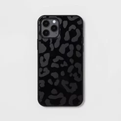 Apple iPhone 12/iPhone 12 Pro Case with MagSafe - heyday™ Black Leopard Print